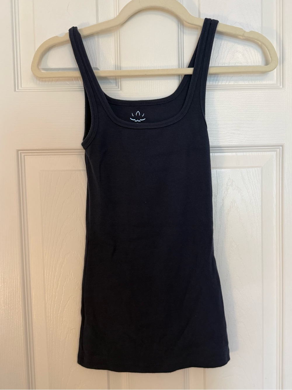 Beyond Yoga Ribbed Navy XS Full Length Form Fitting Tank RB6002